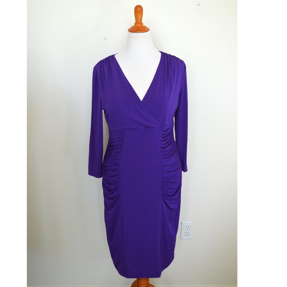 David Meister Formal Sheath Dress sz 14